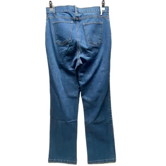 Christopher & Banks Jeans Women's 8 Blue Classic Fit Medium Wash Denim GUC - Picture 7 of 14